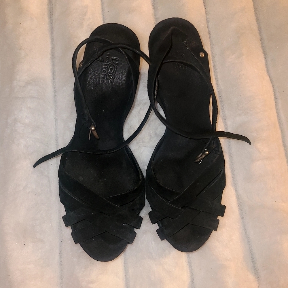 UGG Women's Black Sandals